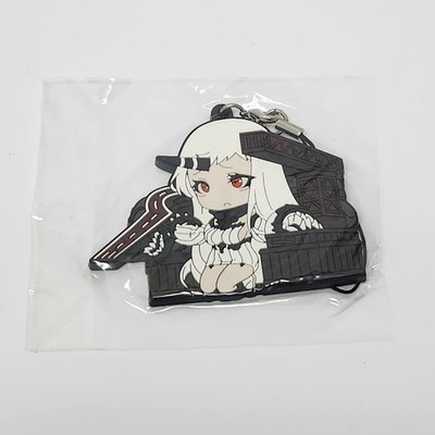 KanColle Harbour Princess Minato Hime Kantai Rubber Keychain Charm Anime Goods