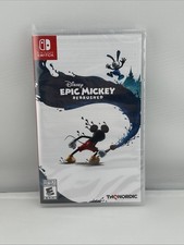 Disney Epic Mickey Rebrushed Nintendo Switch Brand New