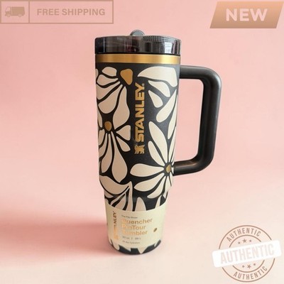 Stanley 30oz Quencher ProTour Flip Straw Wild Blooms Floral   New