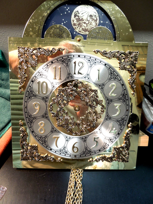 Emperor Grandfather clock new Hermle 451-050 mechanism. 94 cm/66