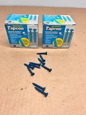 185 3/16” X 1 1/4" Phillips Flat Hd Masonry Concrete Screw Tapcon Anchor 3169407