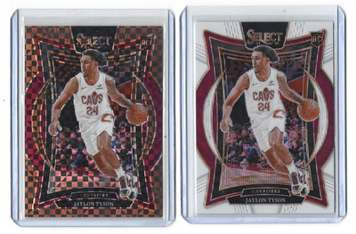 2024-25 Panini Select - Jaylon Tyson - Rookie - Bundle - Rated Cards