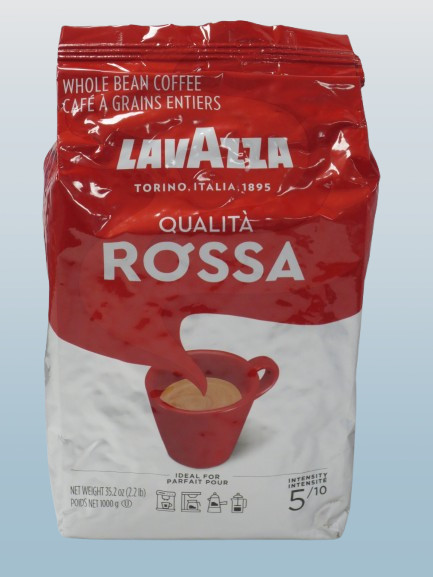 LAVAZZA QUALITA ROSSA WHOLE BEAN COFFEE 35.2 OZ NWOB
