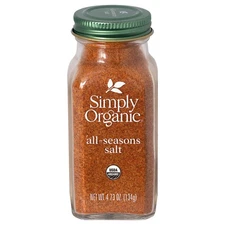 Organic All Seasons Culinary Salt Blend with Spices 4.73 oz 11.5 x 6.1 x 26.4 cm