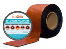 Ruban d'étanchéité bitumineux aluminium Largeur 100 mm terracotta de 10 m