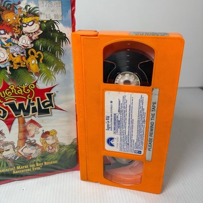 Rugrats Go Wild VHS 2003 Animated Comedy Crossover Paramount