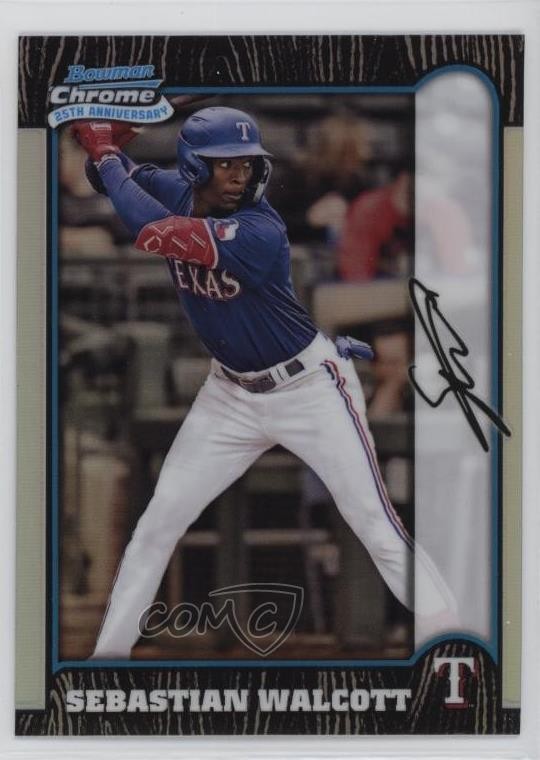 2024 Bowman Chrome 1999 25th Anniversary Sebastian Walcott #BC25-21 1d0x