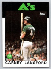 1986 Topps - Carney Lansford #134