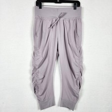 EUC Athleta Attitude Jogger Pant Mid Rise Purple Lilac Stone 4P Petite