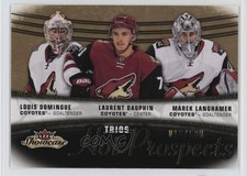 2015 Fleer Showcase Hot Prospects Trios /599 Louis Domingue Laurent Dauphin 04dx