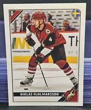 19-20 Topps Sticker Niklas Hjalmarsson 🚨🚨🚨 Arizona Coyotes 