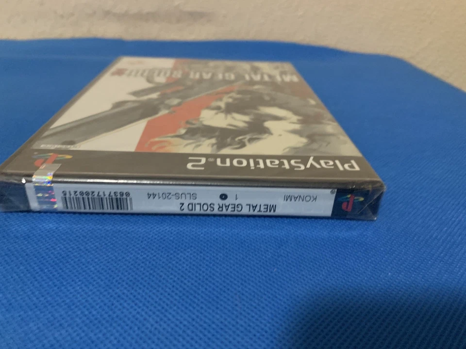 Metal Gear Solid 2: Sons of Liberty Black label (Sony PS2, 2001) PS2 New Sealed - Image 4 of 4