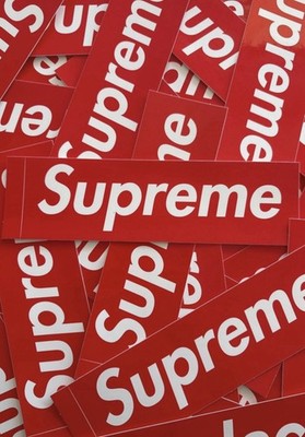   Supreme Box Logo Sticker  