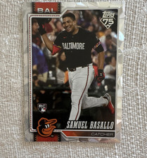 Topps 2026 Series One Samuel Basallo Rookie #104 Diamonte Card