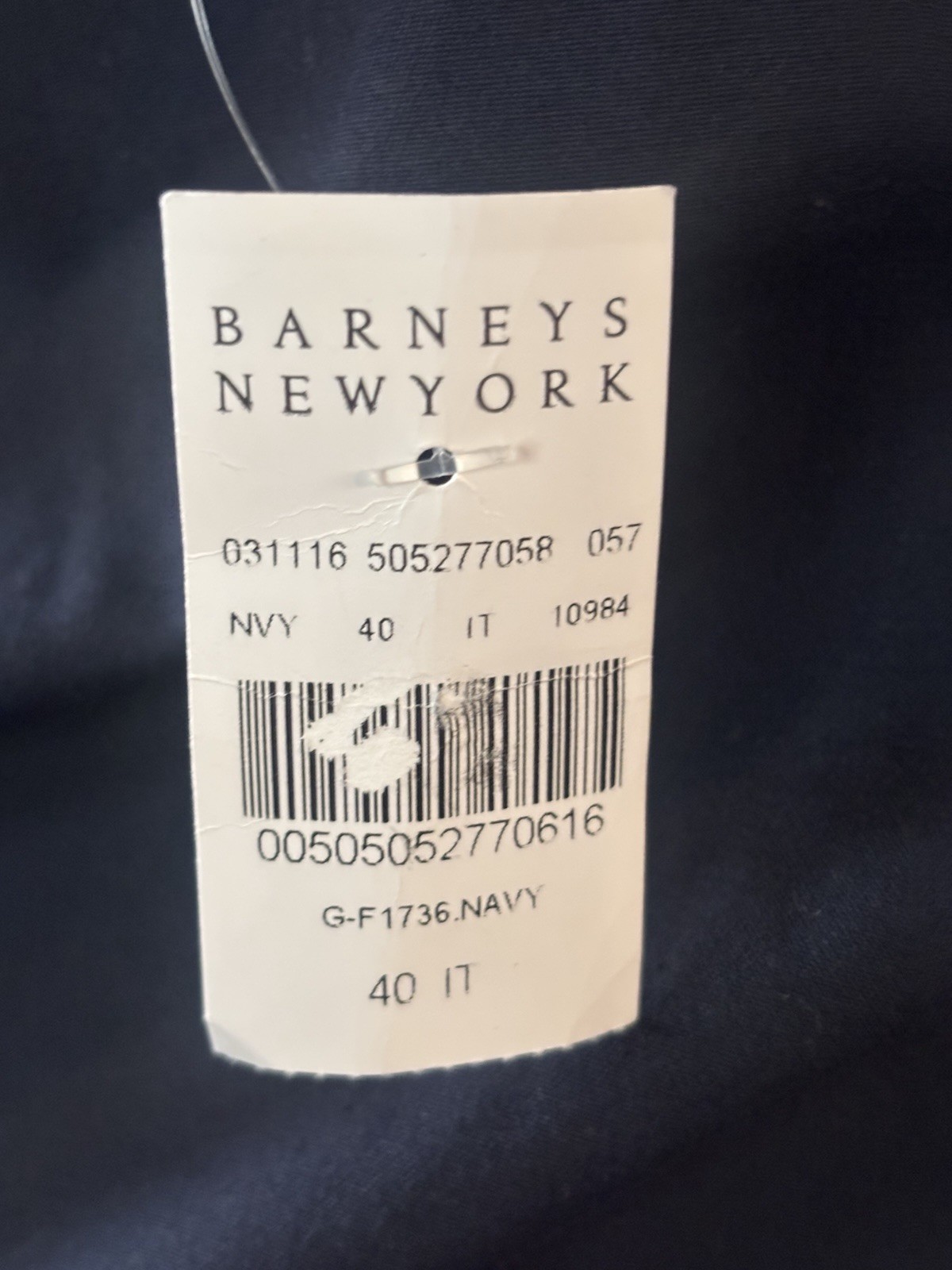 Women’s Barney’s New York Navy Blue Wrap Ruffled Tie Skirt Size 40/6 NWT image 4