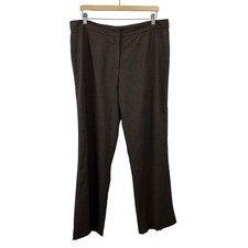 Escada Women s Brown Wool Trouser Career Pants Size 44