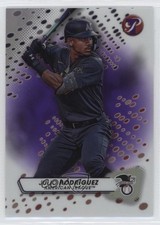 2023 Topps Pristine Purple Refractor 21/99 Julio Rodriguez Rodríguez #255 1v1