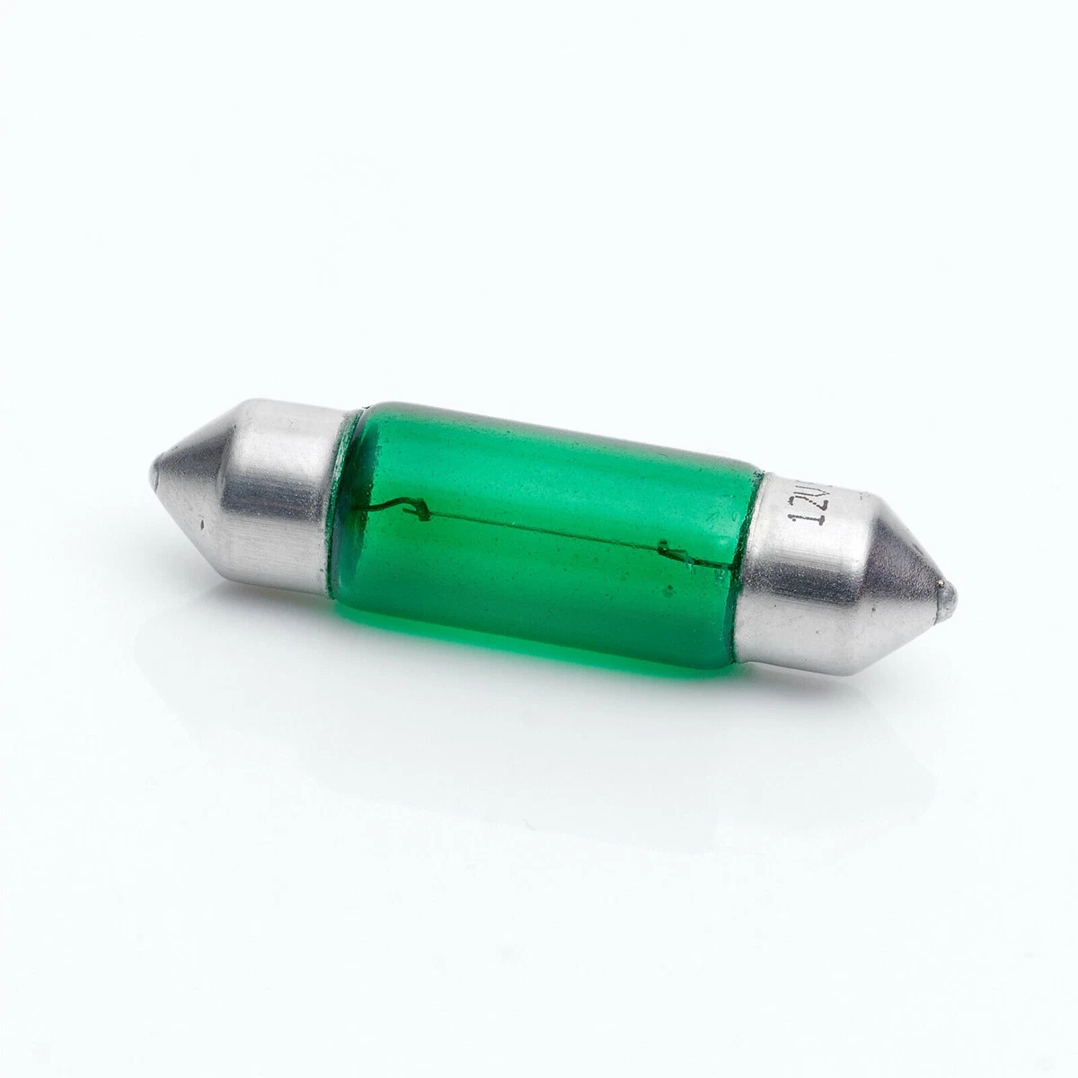 10 x 12V 5W 415mA 0,415A S8,5 SV8,5 Soffitte 10x36 / Bombilla C5W VERDE / VERDE