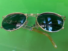 VINTAGE JPG JEAN PAUL GAUTIER SUNGLASSES 56-0174 MISSING PART OF ARM