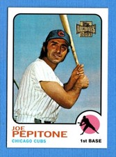 2001 Topps Archives #133 Joe Pepitone Cubs 1973