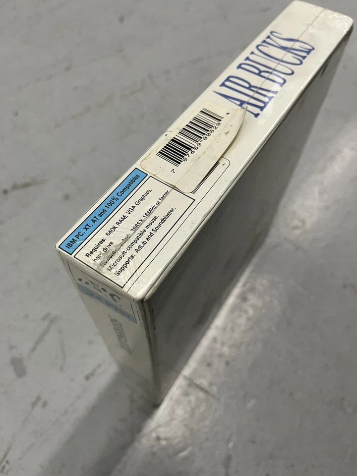 1992 Air Bucks: Build Your Own Airline IBM PC Game 3.5” Floppy Disks NEW SEALED - Image 4 of 4