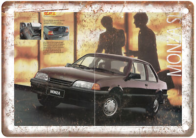 Metal Sign - Chevrolet Monza SL Auto Ad - Vintage Look Reproduction A10732