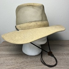 Bailey Vented Safari Hat Bucket Hiking Outdoors Cap Size L Large Made In USA