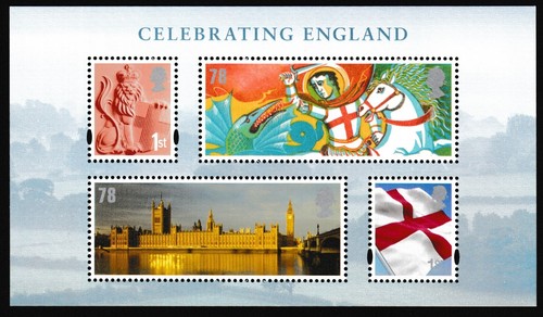 Great Britain Block 2007 Celebrating England UK Four Countries MNH aXF Z3709 - Picture 5 of 8