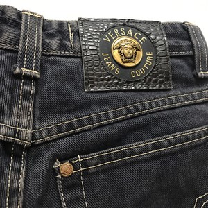 versace high waisted jeans