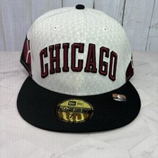 New Era 59FIFTY Chicago Bulls 2022/23 City Edition Fitted Sz 7 3/4 Hat Cap