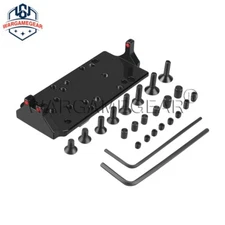 Plate Base Mount Compatible with RMR Universal Red Dot Sight Mounting for Glock