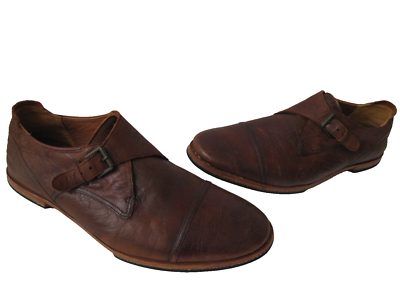 TIMBERLAND BOOT COMPANY WODEHOUSE MONK STRAP BROWN LEATHER  display picture 2