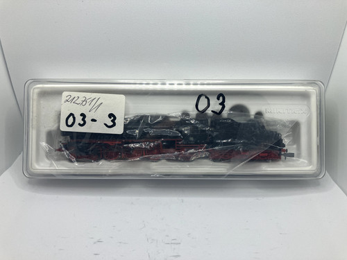 Minitrix Spur N Dampflokomotive 12415 - BR 03.10 - digitalisiert | Zustand: Gebraucht