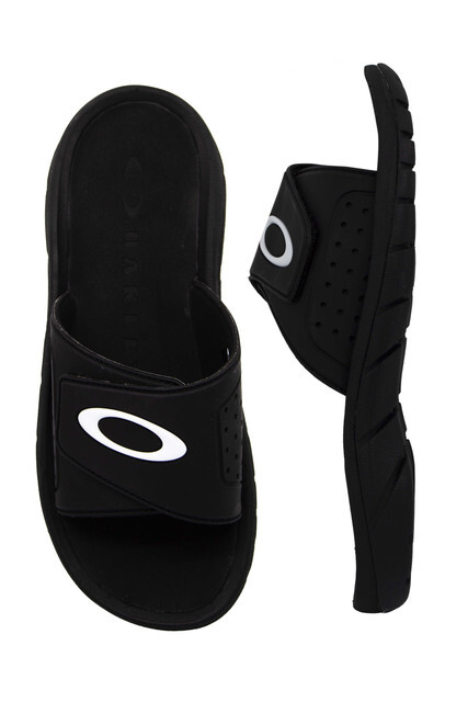 Oakley Super Coil Mens Black Sliders UK