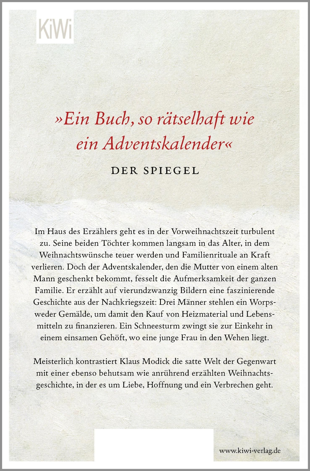 Thumbnail - Vierundzwanzig Türen Klaus Modick