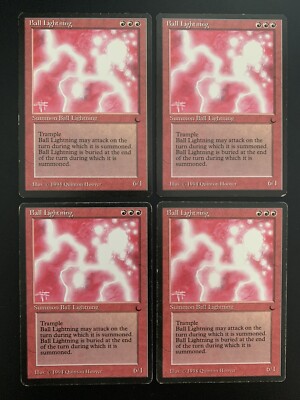 MTG | 4x Ball Lightning | The Dark | Magic The Gathering | *Kult