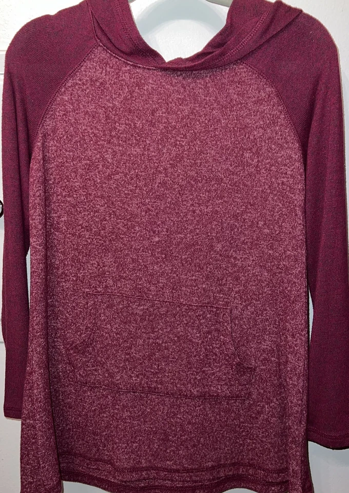 Conjunto de 2 sudaderas con capucha/corretes Justice Active para niñas - usado en excelente estado - talla 6/7 Foto 3 de 4