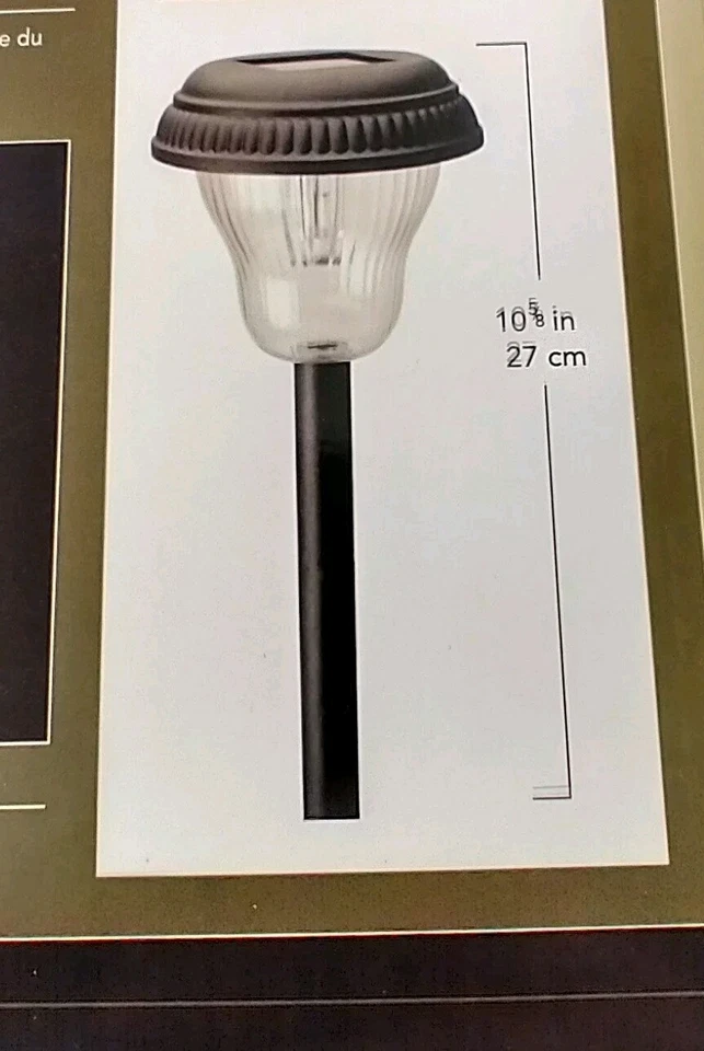 8件装太阳能LED桩户外花园小路灯 — 第 4/4 张图片