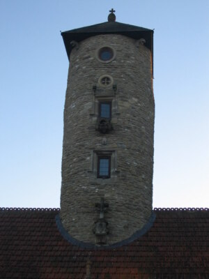 Foto 6x4 The Pumpkin Tower Trowbridge\/ST8557 Eine Nahaufnahme der Pumpe c2006