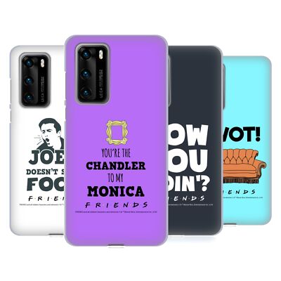 OFFICIAL FRIENDS TV SHOW QUOTES SOFT GEL CASE FOR HUAWEI PHONES 4