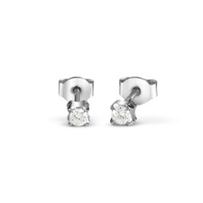 BLISS, ORECCHINI PUNTO LUCE "DESIRE" DIAMANTI KT0,10, ORO BIANCO 18KT (20093024)
