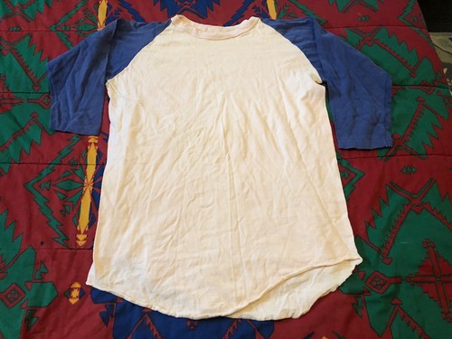 Vintage 1950s Russell Southern Co Raglan Baseball T Shirt Size XL Tee - Picture 1 of 7