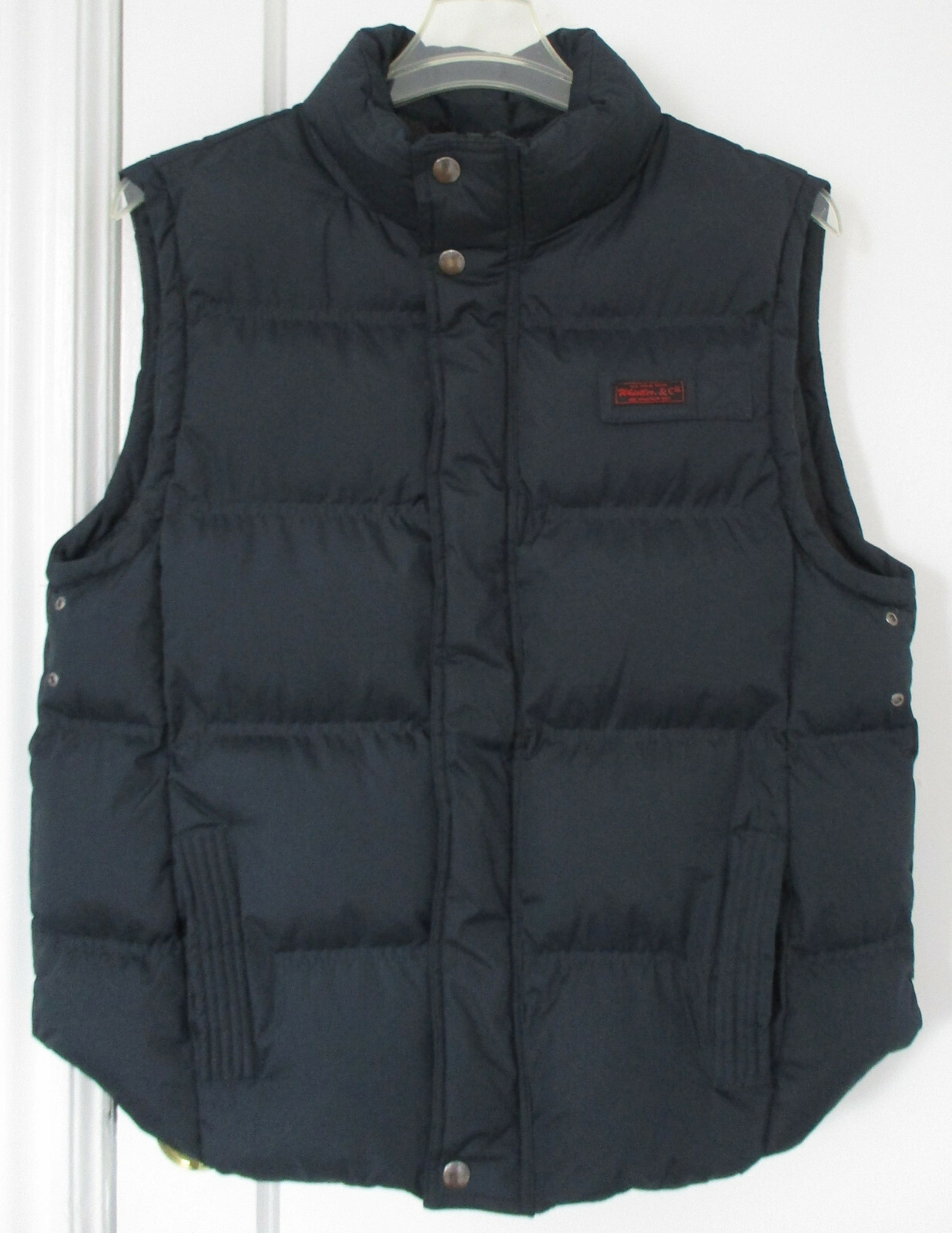 J Whistler Winter Ski Puffer Vest Navy 