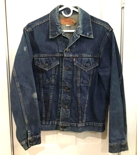 Vintage 1960s Levi’s Big E  indigo Denim Jacket - 