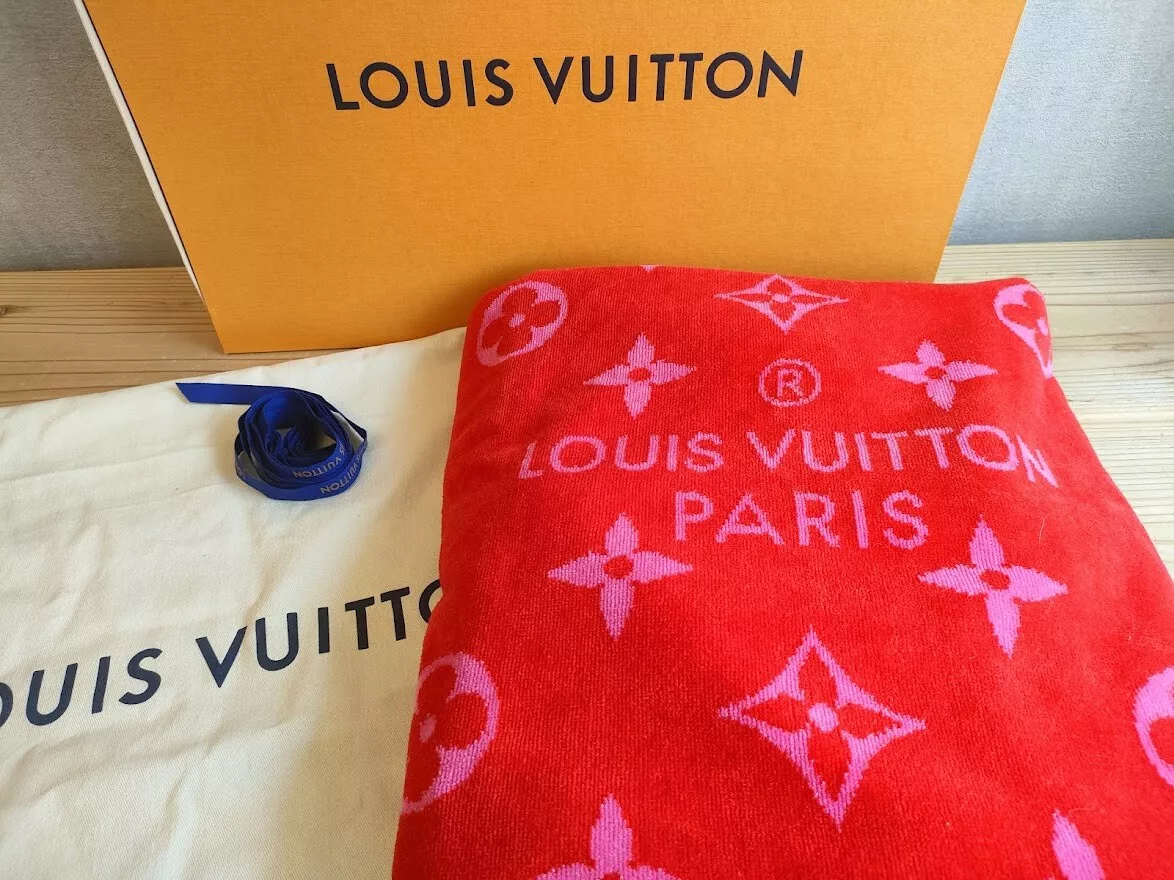 beach louis vuitton towel