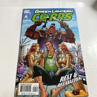  Green Lantern Corps #4 7.5  C10 2006