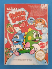 Bubble Bobble (NES), PAL, Fair Condition, Complete in Box