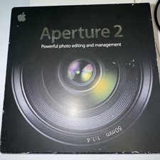 Apple Mac Aperature 2 Version 2.1.1 install DVD 2008 collectible