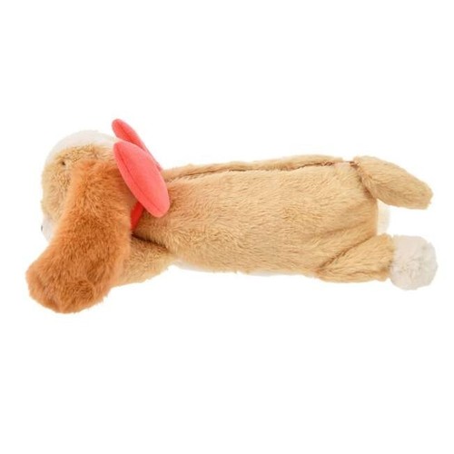 Disney Store Japan Lady Dog Plush Pencil Case Zipper Pencase - Picture 3 of 8