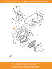 YAMAHA Protector, Cover, 5SE-E5499-00 OEM YP250 VP250 VP300